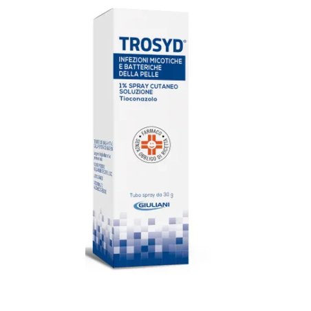 Giuliani Trosyd 1% Spray Cutaneo, Soluzione Tioconazolo Giuliani Trosyd 1% Spray Cutaneo, Soluzione Tioconazolo