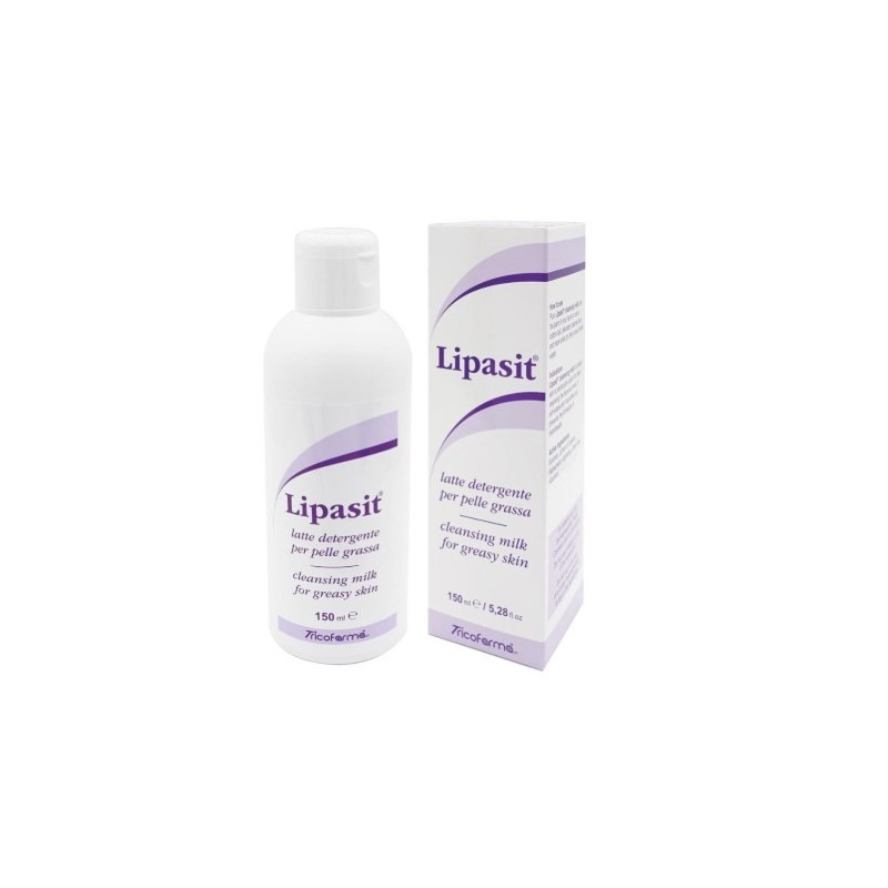 Tricofarma Lipasit Latte Detergente Pelli Grasse 150 Ml