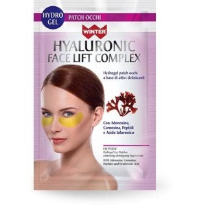 Winter hyaluronic face lift complex patch occhi rughe occhiaie 1,5 g x 2
