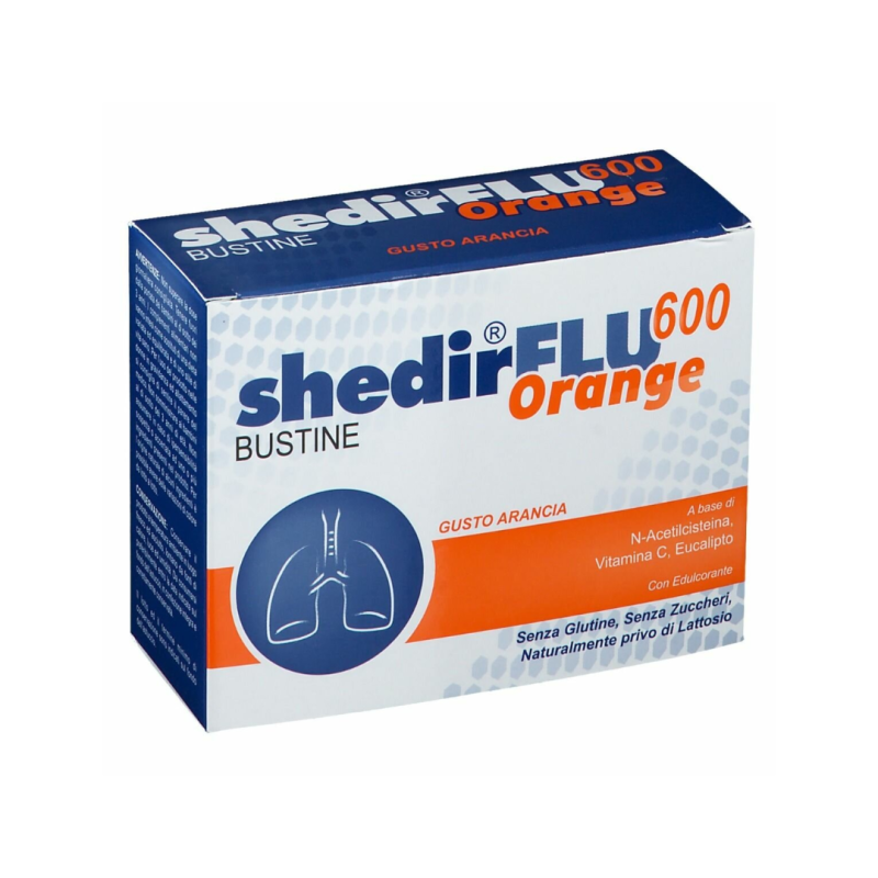 Shedirflu 600 orange 20 bustine