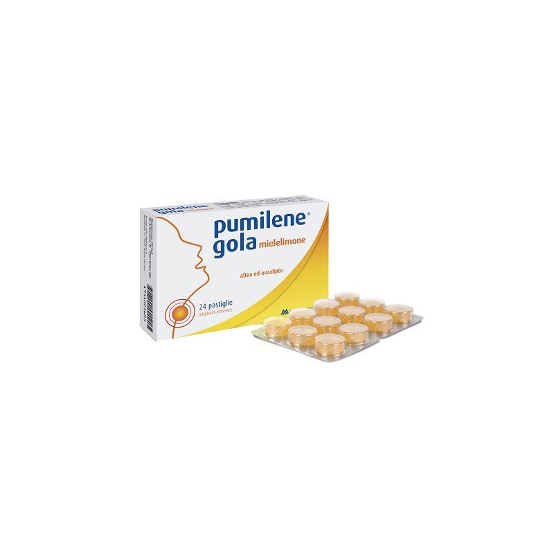Montefarmaco Otc Pumilene Gola Miele Limone 24 Pastiglie Montefarmaco Otc Pumilene Gola Miele Limone 24 Pastiglie
