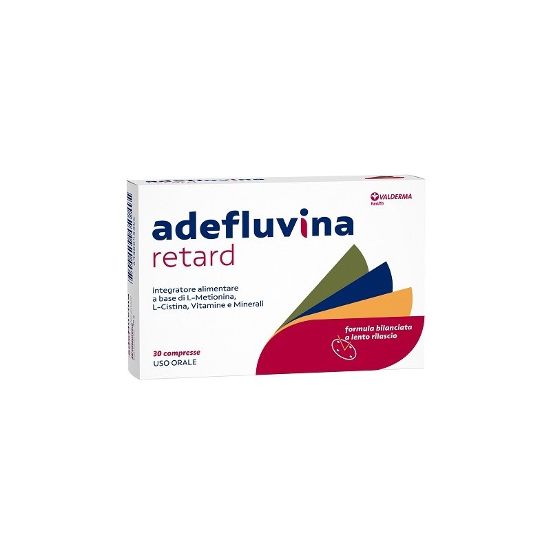 Valderma Adefluvina Retard 30 Compresse Valderma Adefluvina Retard 30 Compresse