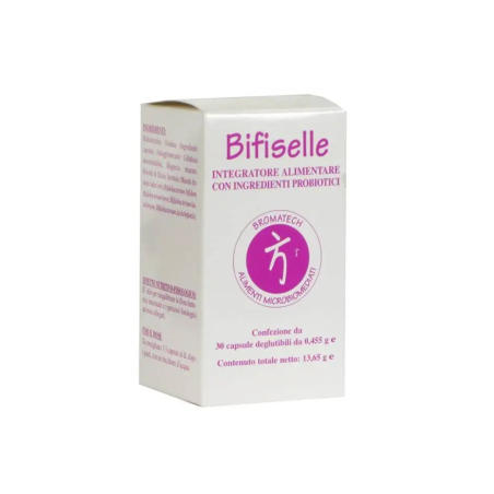 Bromatech Bifiselle integratori di fermenti lattici - 30 Capsule