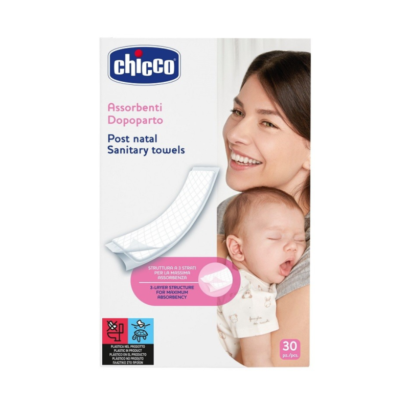 Chicco Assorbenti Dopoparto - 30 Pezzi