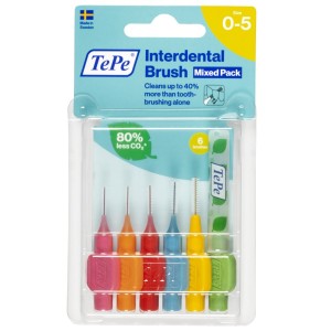 Tepe Prodotti Ig. Orale Tepe Scovolini Misti Rosa/verde 6 Pezzi