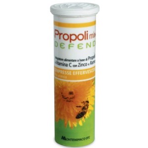 Montefarmaco Otc Propoli Mix Defend 10 Compresse Effervescenti Gusto Arancia