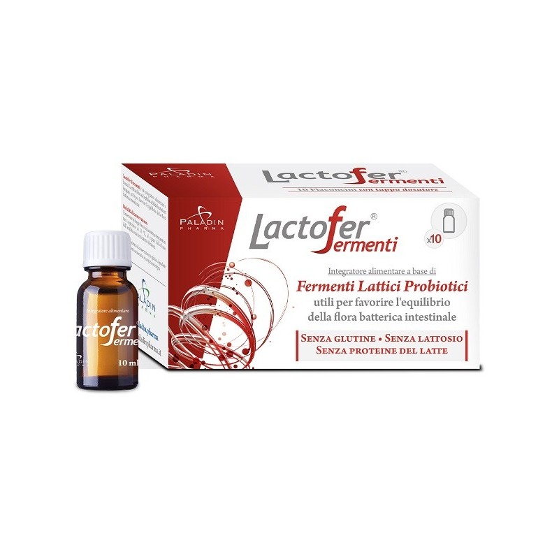 Lactofer fermenti 10 flaconcini 10 ml