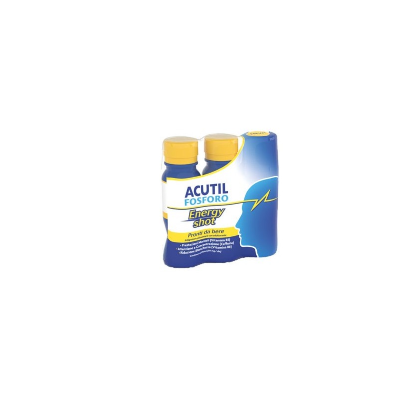 Acutil fosforo energy shot 3 x 60 ml
