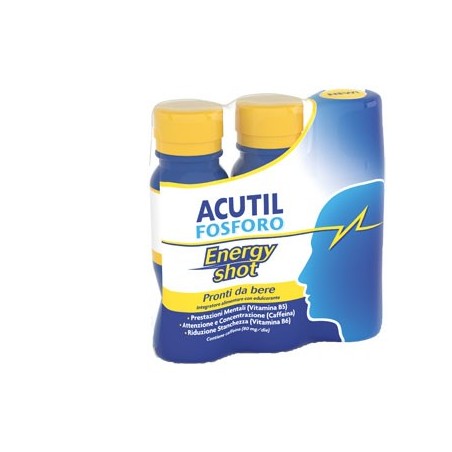 Acutil fosforo energy shot 3 x 60 ml