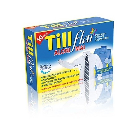 Till flai assorbenti ascellari nuovo adesivo 10 pezzi
