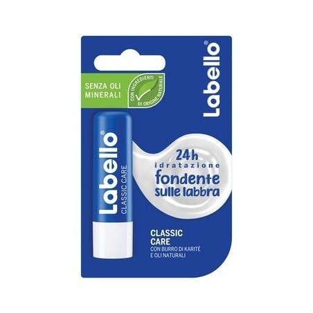 Labello Classic Care Stick 24h Idratazione Labbra 5,5 Ml