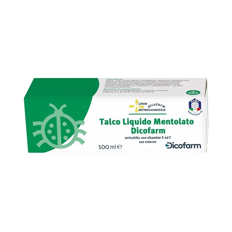 Dicofarm talco liquido mentolato 100 ml