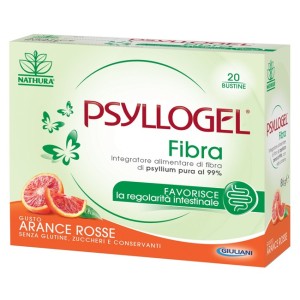Psyllogel fibra arance rosse 20 bustine