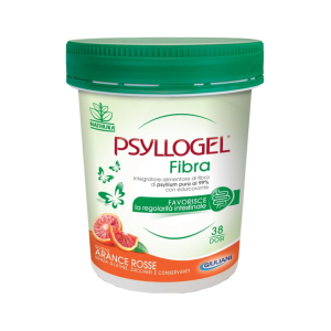 Giuliani Psyllogel Fibra in polvere - 170g Gusto Arance Rosse