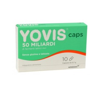 Yovis caps 50 miliardi di fermenti lattici vivi 10 capsule