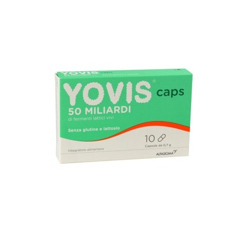 Yovis caps 50 miliardi di fermenti lattici vivi 10 capsule
