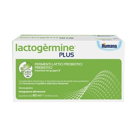 Lactogermine plus fermenti lattici 10 flaconcini