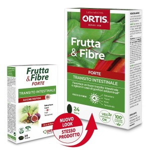 Ortis Frutta & Fibre Integratore per la Stitichezza - 24 Compresse