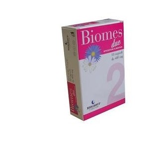 Biogroup Societa' Benefit Biomes Due 18 Capsule 400 Mg