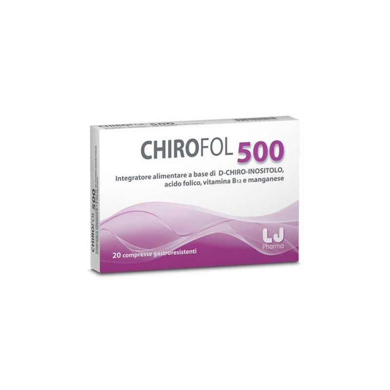 Chirofol 500 20 compresse