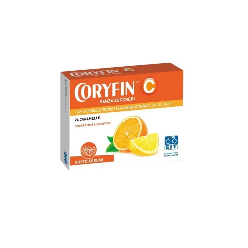 Sit Laboratorio Farmac. Coryfin C Senza Zucchero Agrumi 48 G