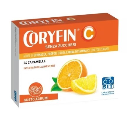 Sit Laboratorio Farmac. Coryfin C Senza Zucchero Agrumi 48 G