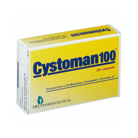Cystoman100 Integratore per cistiti - 30 Capsule