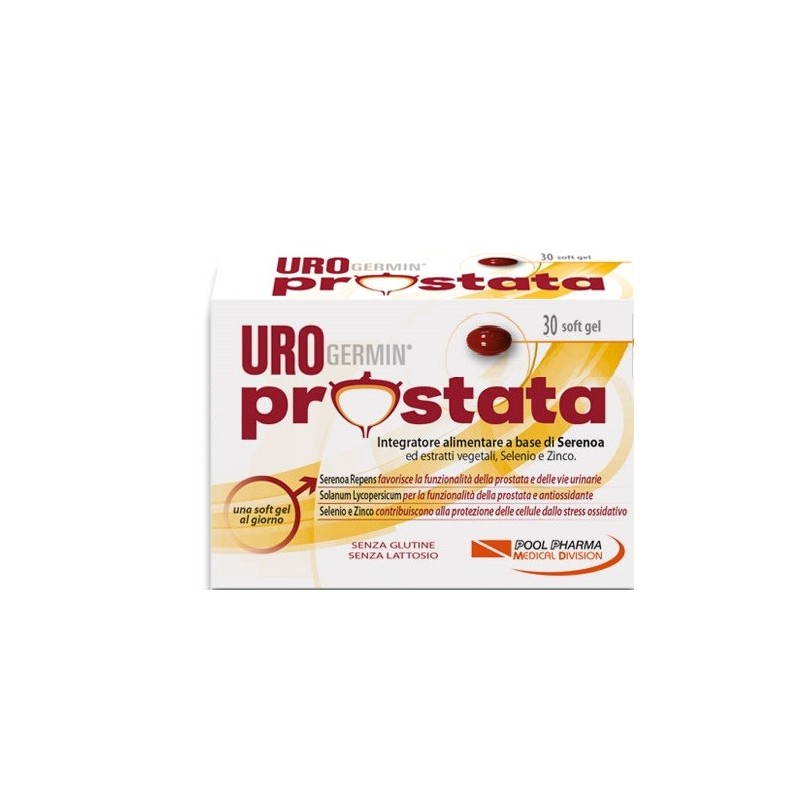 Urogermin Prostata Integratore per vie urinarie - 30 Softgel