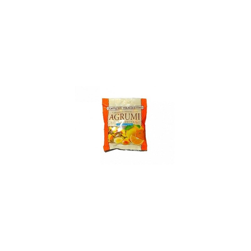 Perfetti Van Melle Italia Antiche Tradizioni Caramelle Ripiene Con Vitamina C Gusto Agrumi 60 G