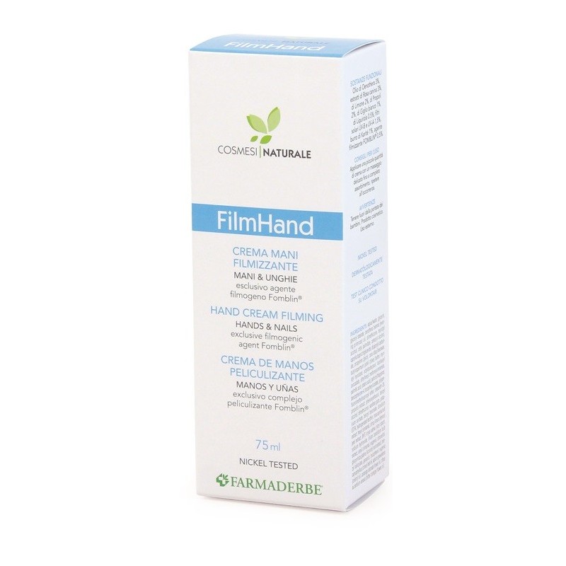Crema mani filmizzante 75 ml