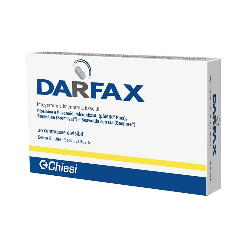 Darfax Integratore Drenante - 20 Compresse Divisibili