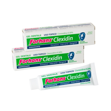 Forhans clexidin collutorio in gel alla clorexidina 0,30% 30 Forhans clexidin collutorio in gel alla clorexidina 0,30% 30