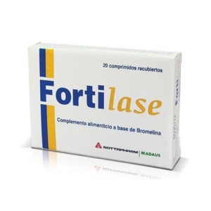 Fortilase Integratore di Bromelina - 20 Compresse