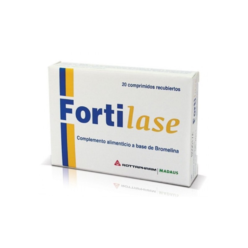 Fortilase Integratore di Bromelina - 20 Compresse