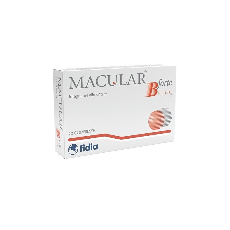 Macular B Forte Integratore per la vista - 20 Compresse