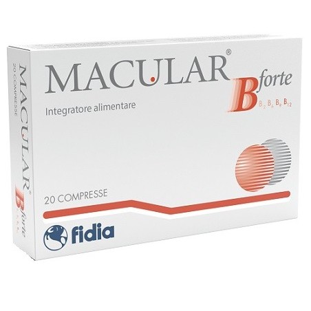 Macular B Forte Integratore per la vista - 20 Compresse