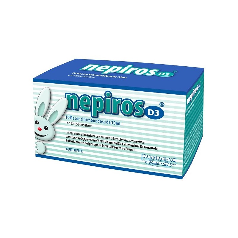 Nepiros d3 10 flanconcini da 10 ml