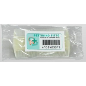 Farvisan Pettinino con dente fitto di color bianco 1 pezzo