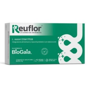 Reuflor 20 compresse masticabili aroma limone