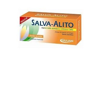 Salva Alito Arancia Compresse masticabili per un alito fresco Gusto Arancia 30 Compresse