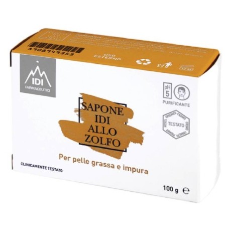 Idi Farmaceutici Sapone Idi Zolfo 100 G Idi Farmaceutici Sapone Idi Zolfo 100 G