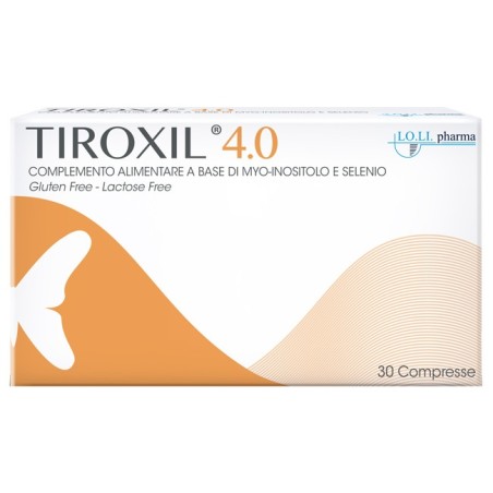 Lo. Li. Pharma Tiroxil 4,0 Integratore per la Tiroide - 30 Compresse