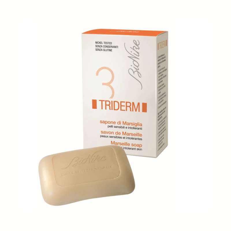 Bionike Triderm Sapone di Marsiglia Panetto Tradizionale - 100g Bionike Triderm Sapone di Marsiglia Panetto Tradizionale - 100g