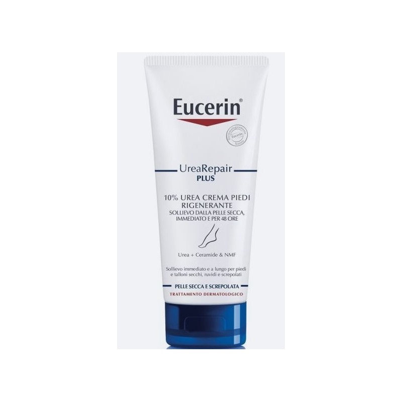 Eucerin Urearepair Plus Crema Piedi Rigenerante 10% Urea 100 Ml