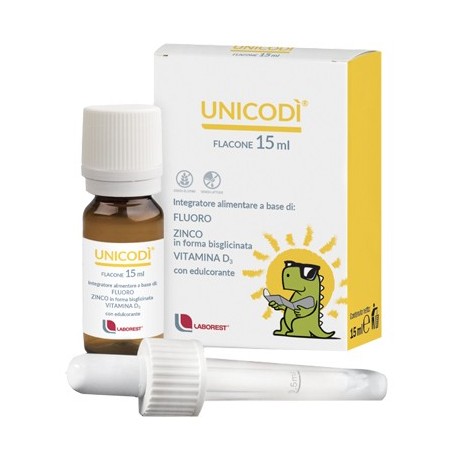 Unicodi' 15 ml fluoro zinco vitamina d3