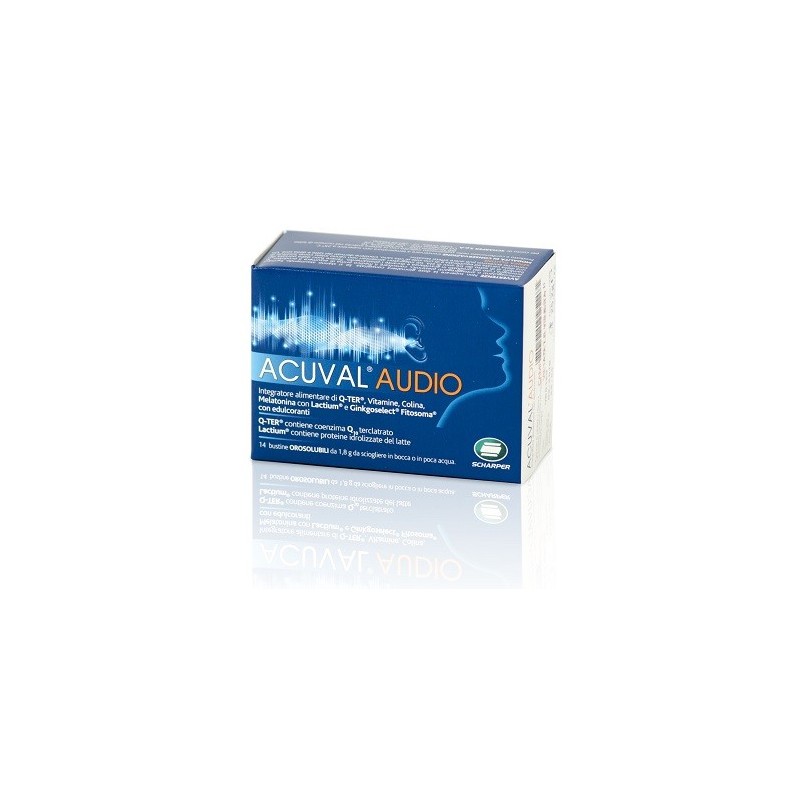 Acuval audio 14 bustine orosolubile 1,8 g