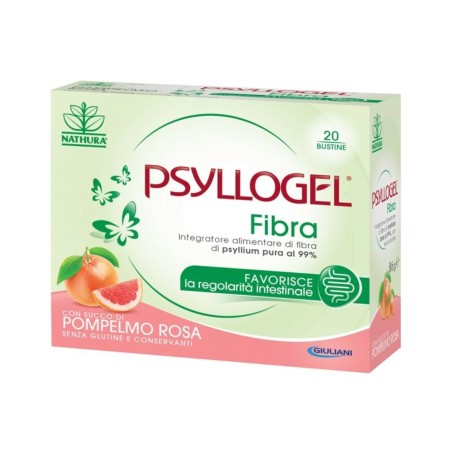 Psyllogel Fibra Integratore per la motilità - 20 Bustine Gusto Pompelmo