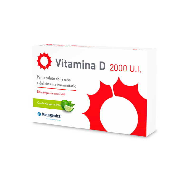 Metagenics Vitamina D 2000 U.I. integratore vitaminico - 84 Compresse