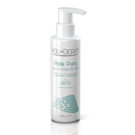 Youderm pelle pura gel detergente viso 200 ml