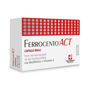 Pharmasuisse Laboratories Ferrocento Act 30 Capsule Molli